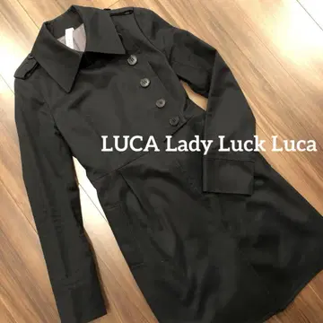 LUCA Lady Luck Luca 블랙 코트