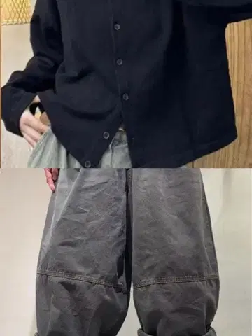 히짱님 2점 그레이 사루엘 팬츠