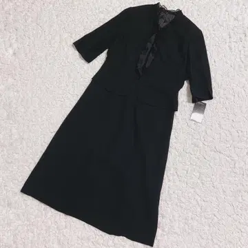 [ 미사용 택 포함 ] SORITEAL 블랙 포멀 원피스 9호