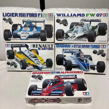 F1 모델 키트 5대 세트