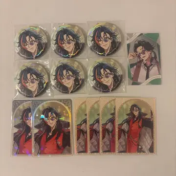 괴성 7주년 ART 캔뱃지 카드 니지산지