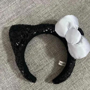 헬로키티 고양이 귀 머리띠