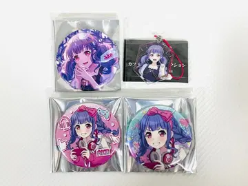 뱅드림 Roselia 우다가와 아코 캔뱃지 외 4점