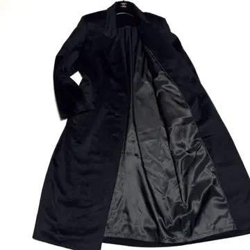 Tainer ruttusu 티나르 캐시미어 체스터 코트 블랙