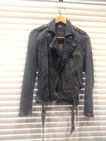 데님 라이더 자켓