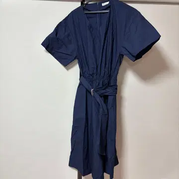 프레이 아이디 네이비 셔츠 원피스 반팔 큐롯