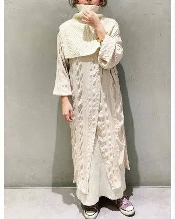 SHENERY 시너리 와셔 2WAY 롱 튜닉 원피스