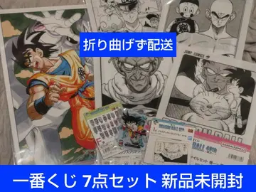 제일복권 드래곤볼 40th 클리어 포스터 등 7점 세트
