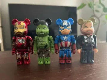 [ 데미지ver. ] BE@RBRICK 베어브릭 어벤져스 100%