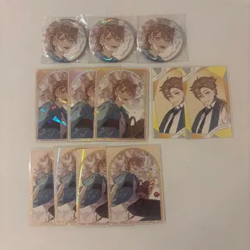 후시미 가쿠 7주년 ART 카드 캔뱃지 니지산지