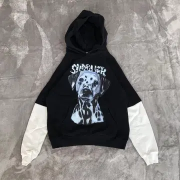 SUPPLIER 서플라이어 달마시안 후드 맨투맨 후디