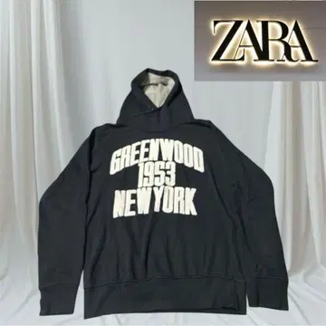 ZARA GREENWOOD 1953 뉴욕 후드티 M