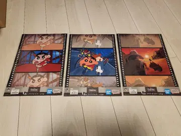 짱구는 못말려(크레용 신짱) G상 클리어 포스터 3매 세트