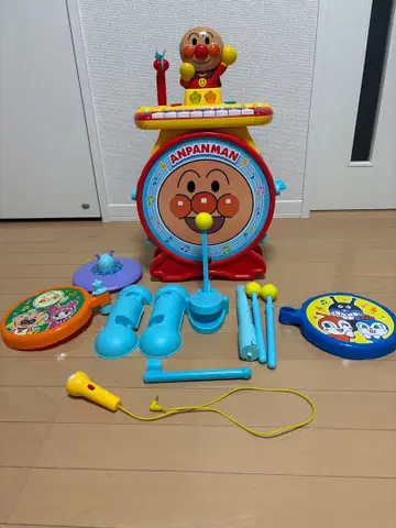 호빵맨 드럼 키보드 세트