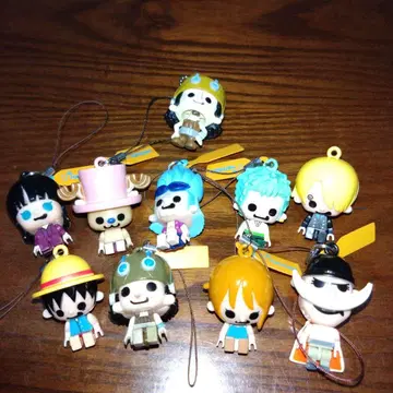 원피스 피규어 스트랩 볼 키체인