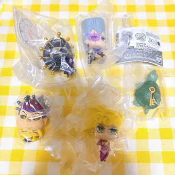 죠죠 피규어 컬렉션 골드 윈드 가챠 컴플리트