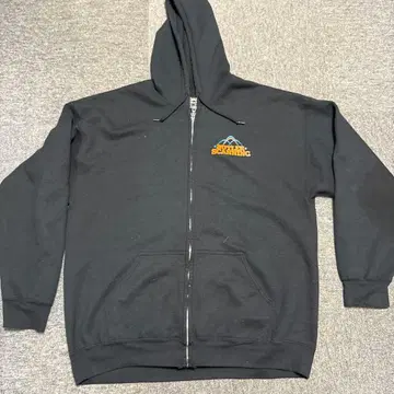 버틀러 스캐닝 블랙 풀 집업 후드티