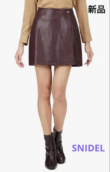[ 새상품 ] [ 세일 ] 스나이델 SNIDEL 랩 미니 스커트