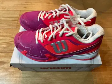 미사용 새상품 Wilson 테니스화 핑크/오렌지