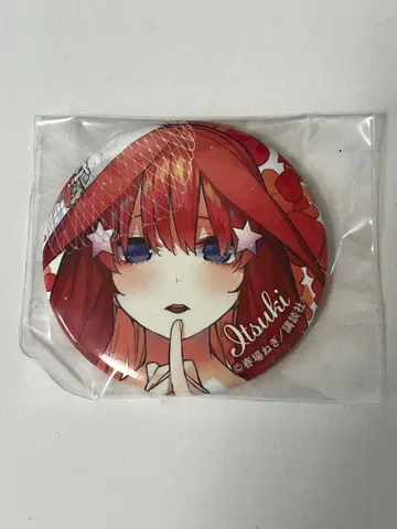 5등분의 신부 5등분의 신부전 캔뱃지 나카노 미쿠