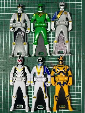 고카이저 레인저 키 추가 전사 6개 세트