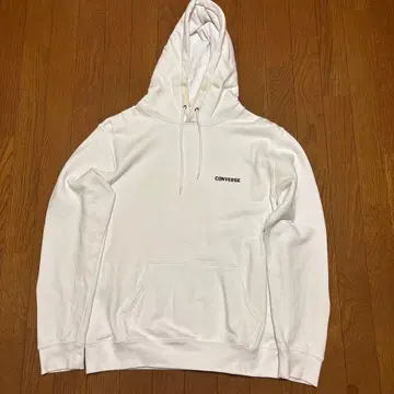CONVERSE (컨버스) 후드티 화이트 LL