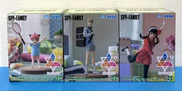스파이 패밀리 Luminasta 피규어 테니스 3세트