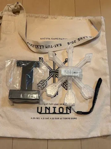 KAT-TUN 응원봉 투어 백 러버 밴드