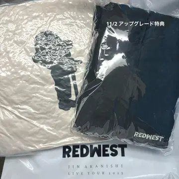 아카니시 진 REDWEST 업그레이드 특전 쿠션 머플러 굿즈