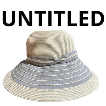새상품 미사용 UNTITLED 언타이틀 모자 카플린