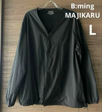 B:ming MAJIKARU 블랙 L 라이트 아우터 BEAMS
