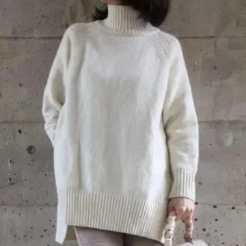 터틀 오버 니트 코디