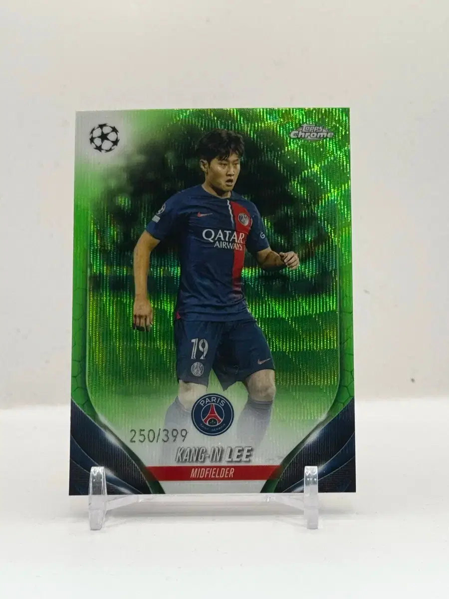 Topps Chrome 이강인 축구 카드 250/399