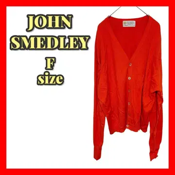 [ JOHN SMEDLEY ] 프리 사이즈 여성용 가디건 오렌지