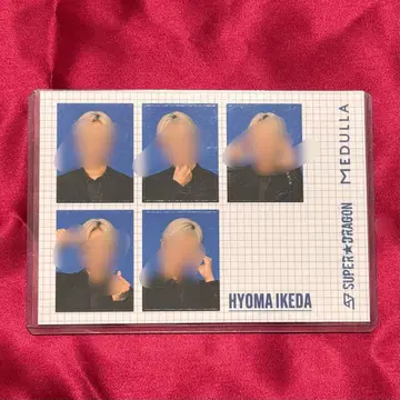 SUPER DRAGON 이케다 효마 사진 스티커