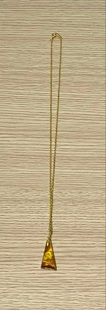 장미 골드 목걸이