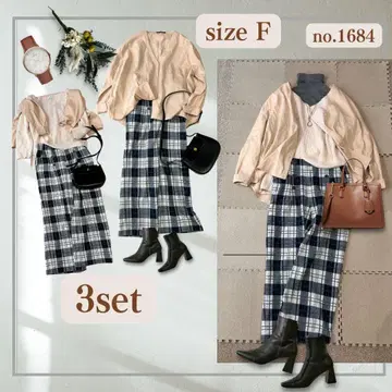 여성용 코디 묶음 판매 가을 겨울 코디 3세트