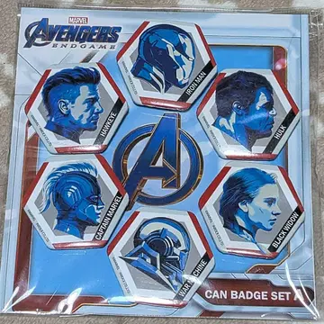 어벤져스 엔드 게임 캔뱃지 세트 A