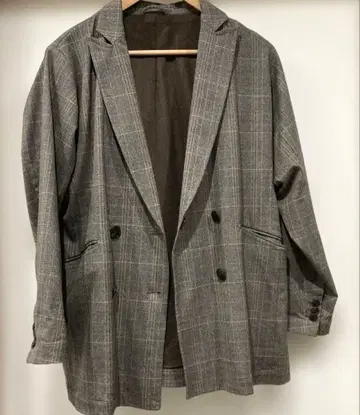 레릴 체크 자켓