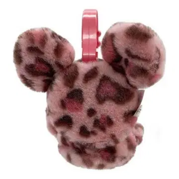 디즈니 귀도리 레오파드 무늬