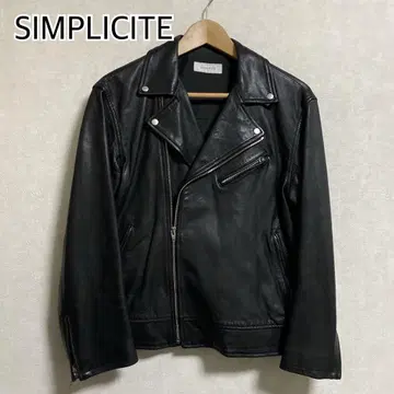 SIMPLICITE 시리시테 양가죽 램 가죽 라이더 자켓