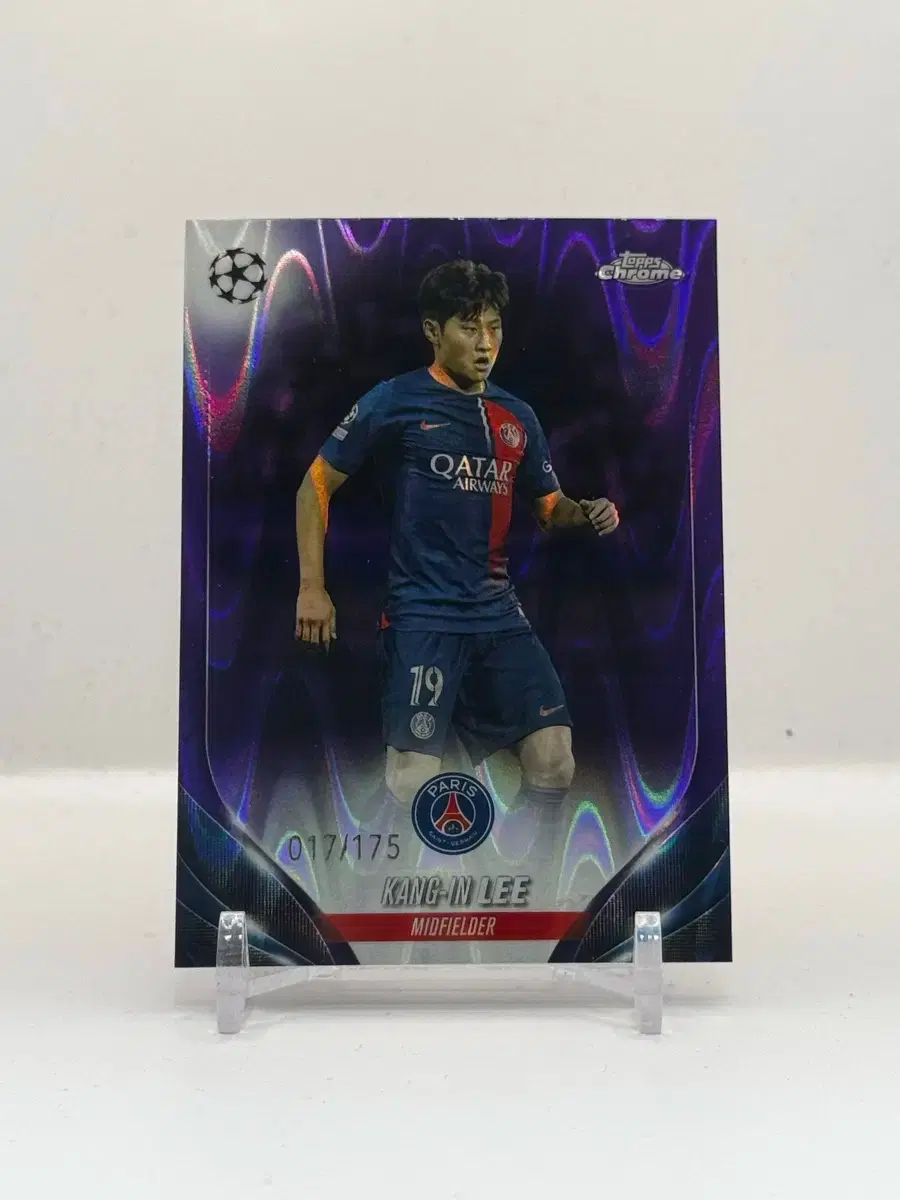 Topps 이강인 파리생제르망 카드 017/175
