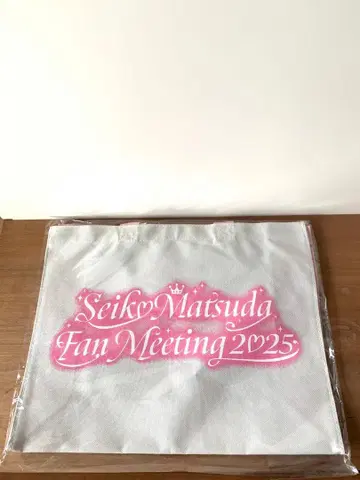 마츠다 세이코 팬미팅 한정판 토트백
