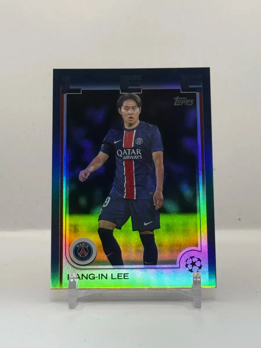 Topps 이강인 파리생제르망 축구 카드