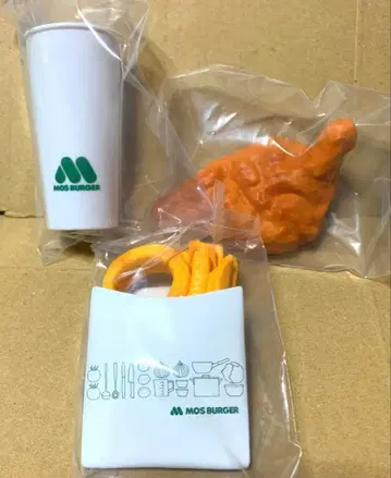 제일복권 모스버거 서포트 피규어 3개 세트