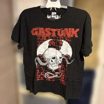 GASTUNK T셔츠 XL 사이즈 블랙