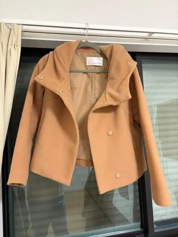 아바하우스 에크루 코트 프리 사이즈