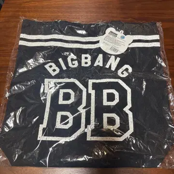 BIGBANG BB 로고 토트백 블랙