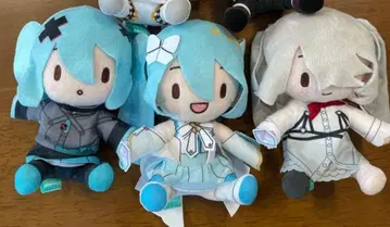 극장판 프로세카 후와푸치 미니 봉제 인형 하츠네 미쿠 버추얼 싱거 3종