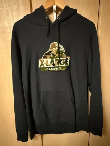XLARGE 블랙 후드티